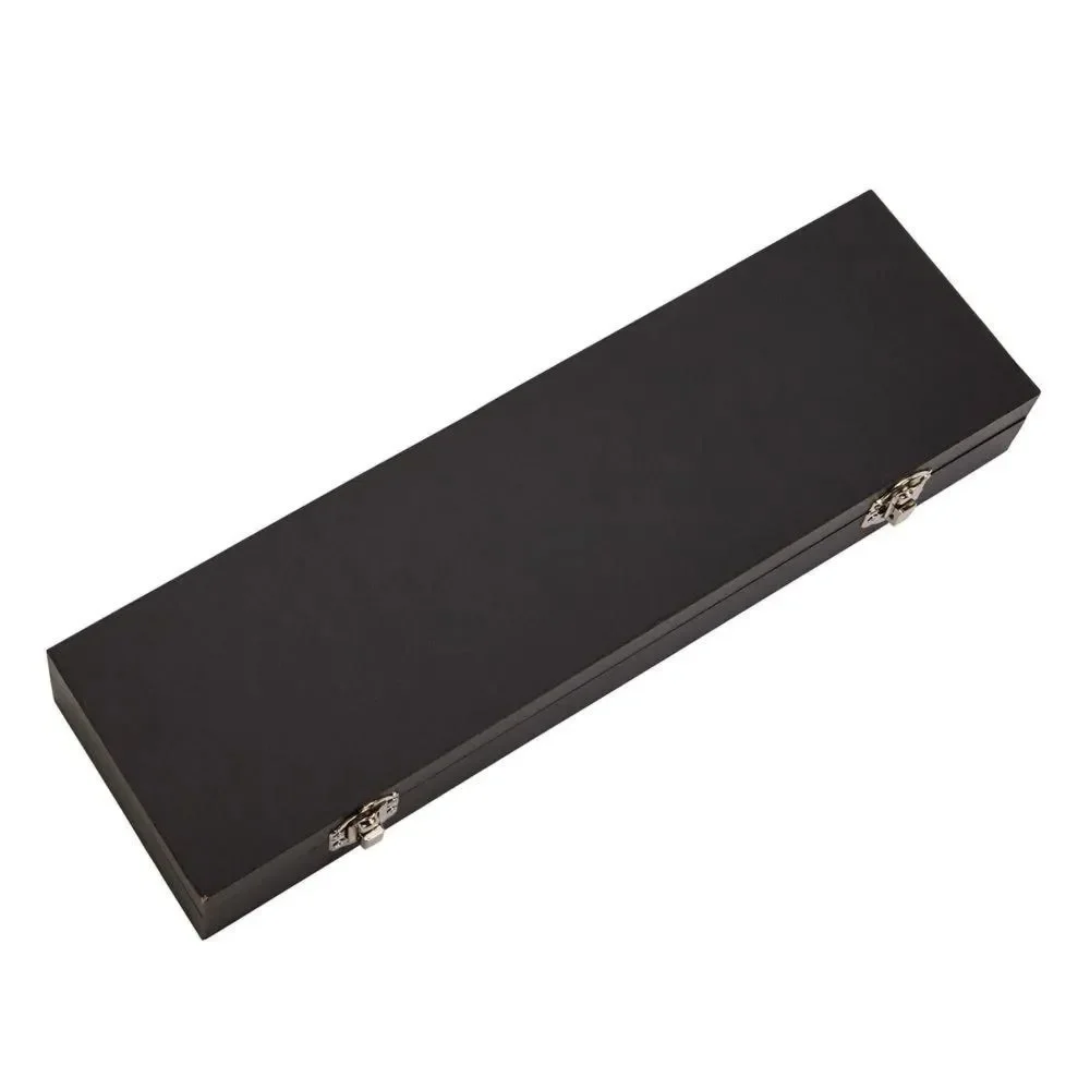 Personalized 2 Piece Carving Knife Set In Wood Black Gift Box Custom Engraving - Picture 3 of 3